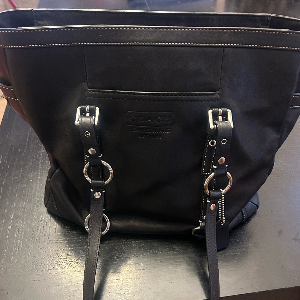 Coach Large Oversized Bag Purse Leather